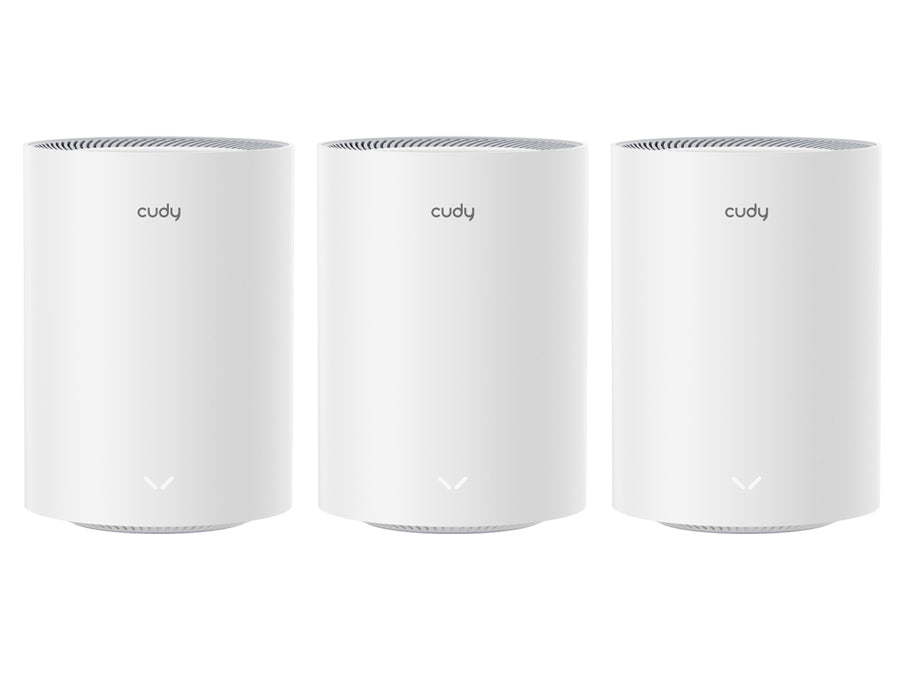 Cudy Dual Band WiFi 6 3000Mbps Multi-Gigabit Mesh 3-Pack - CD-M30003