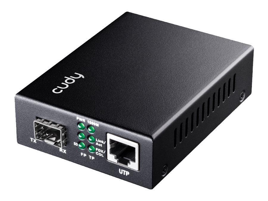 Cudy Gigabit Ethernet Media Converter - CD-MC220