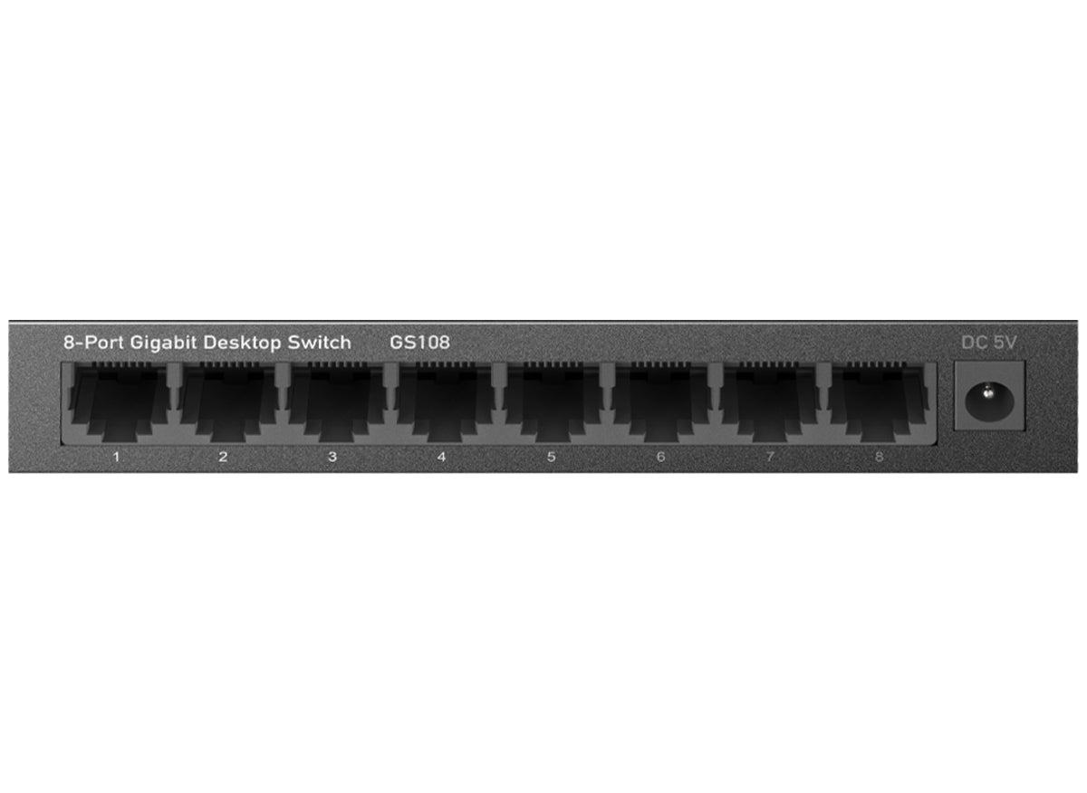 Cudy 8 Port Metal Gigabit Desktop Switch - CD-GS108