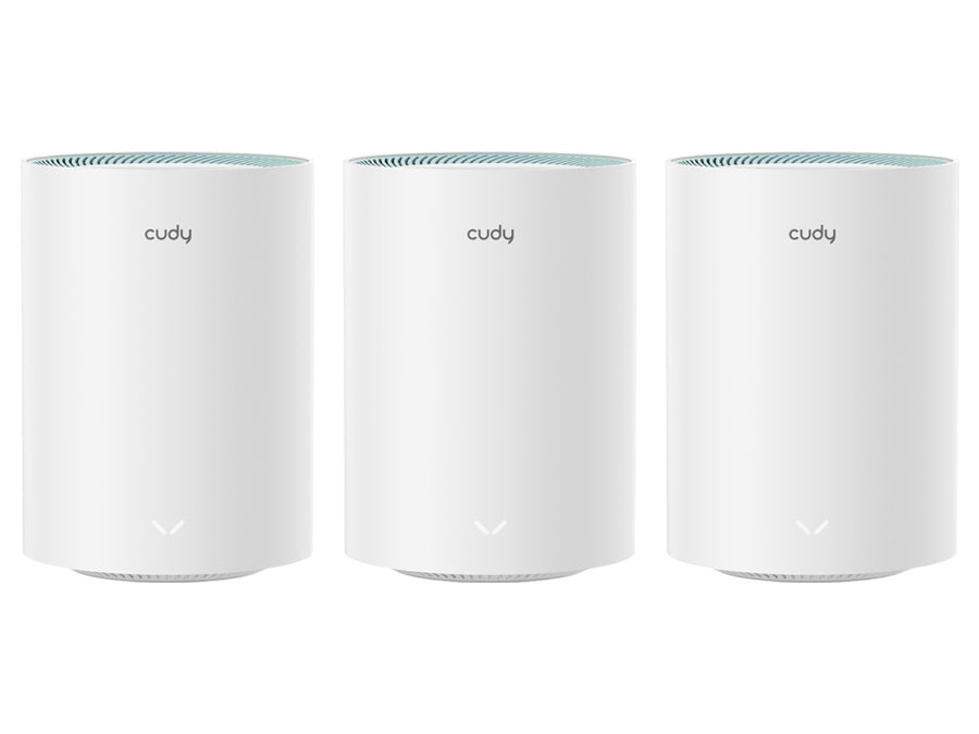 Cudy Dual Band WiFi 5 1200Mbps Gigabit Mesh 3 Pack - CD-M13003
