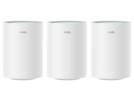 Cudy Dual Band WiFi 5 1200Mbps Gigabit Mesh 3 Pack - CD-M13003