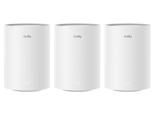 Cudy Dual Band WiFi 6 3000Mbps Multi-Gigabit Mesh 3-Pack - CD-M30003