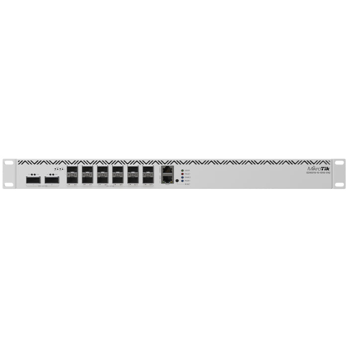 MikroTik Cloud Core 12 Port SFP28 2 QSFP28 16 Core Router | CCR2216-1G-12XS-2XQ