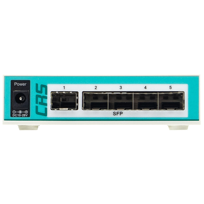 MikroTik Cloud Router Switch 5 Port SFP 1 PoE/SFP Port | CRS106-1C-5S