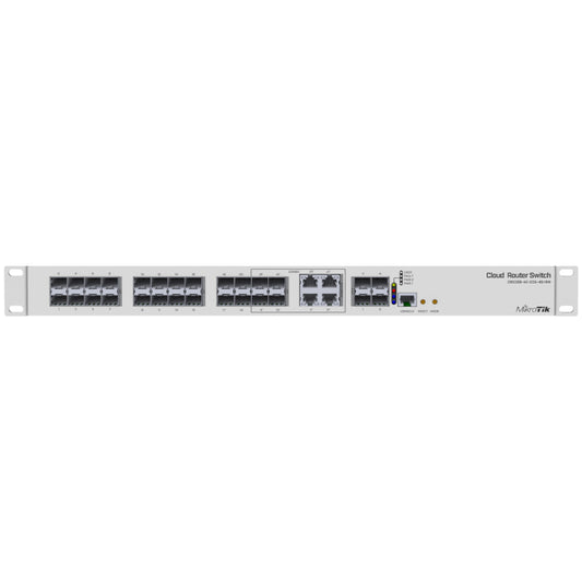 MikroTik Cloud Router Switch 20 Port SFP 4SFP+ 4 Gigabit/SFP Ports | CRS328-4C-20S-4S+RM